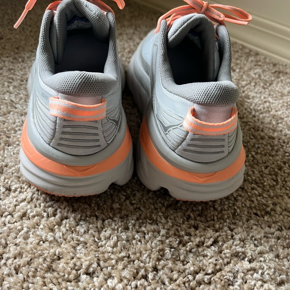 Hoka Bondi 7 in Harbor Mist / Sharkskin - Picture 3 of 5